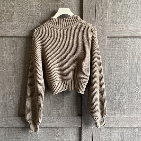 XS - Garage quarter zip knit sweater - Picture 2 of 2